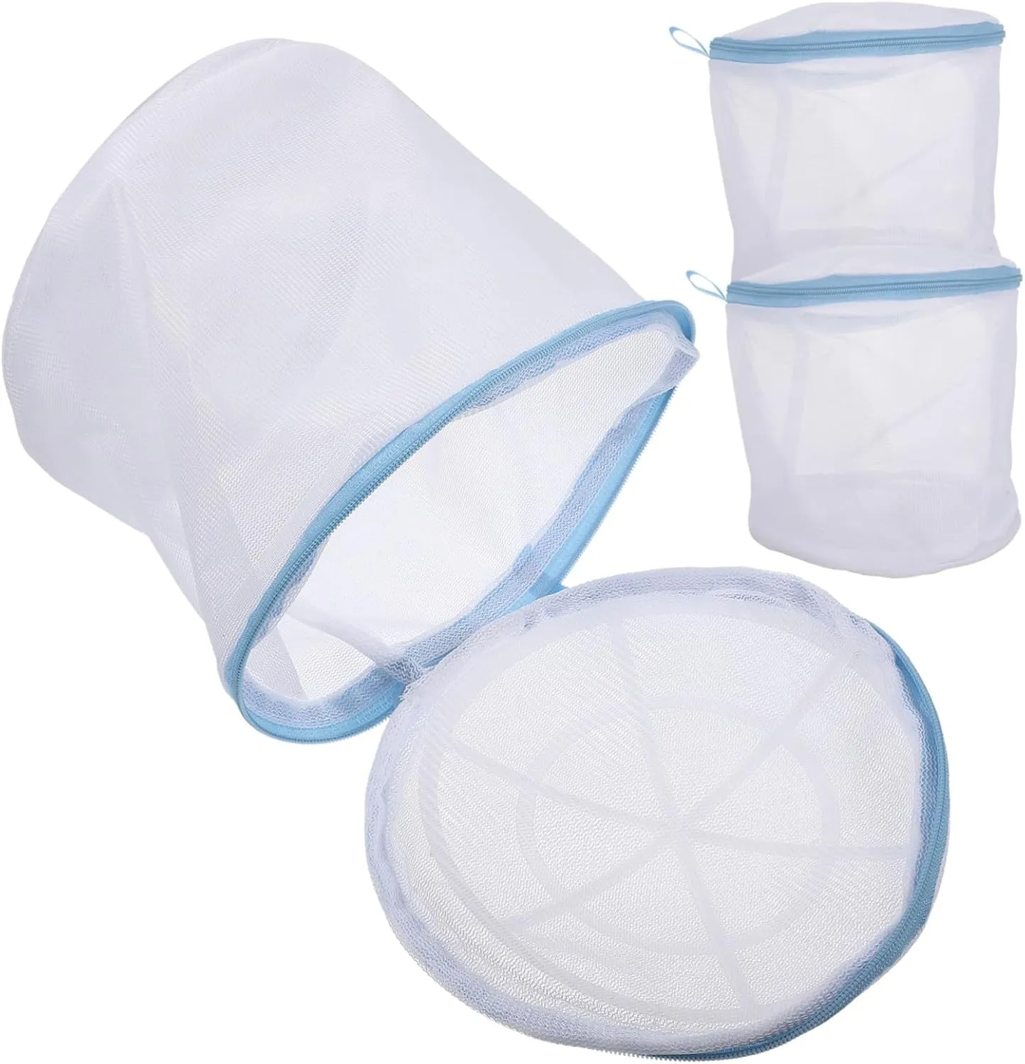 BESTYASH 3Pcs Mesh Washing Bags for Laundry Underwear Wash Bags Gentle Care for for Travel Home Use Protection Against