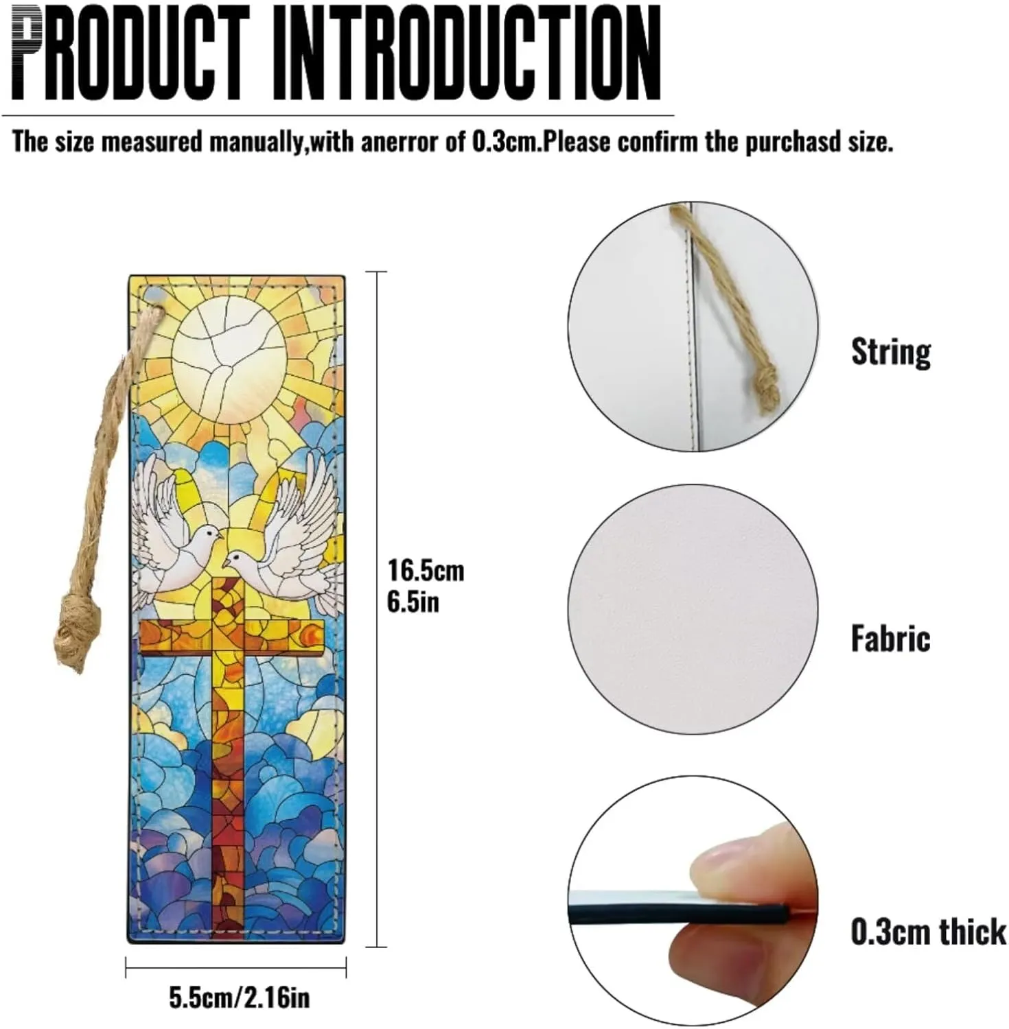 Bible Cover Case for Women Bible Bag With Bookmarks for Men Church Book Handbag for Girls Boys Study