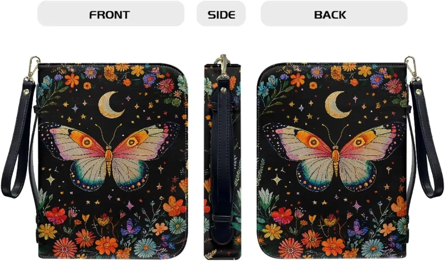 Bible Cover Case for Women Bible Bag With Bookmarks for Men Church Book Handbag for Girls Boys Study