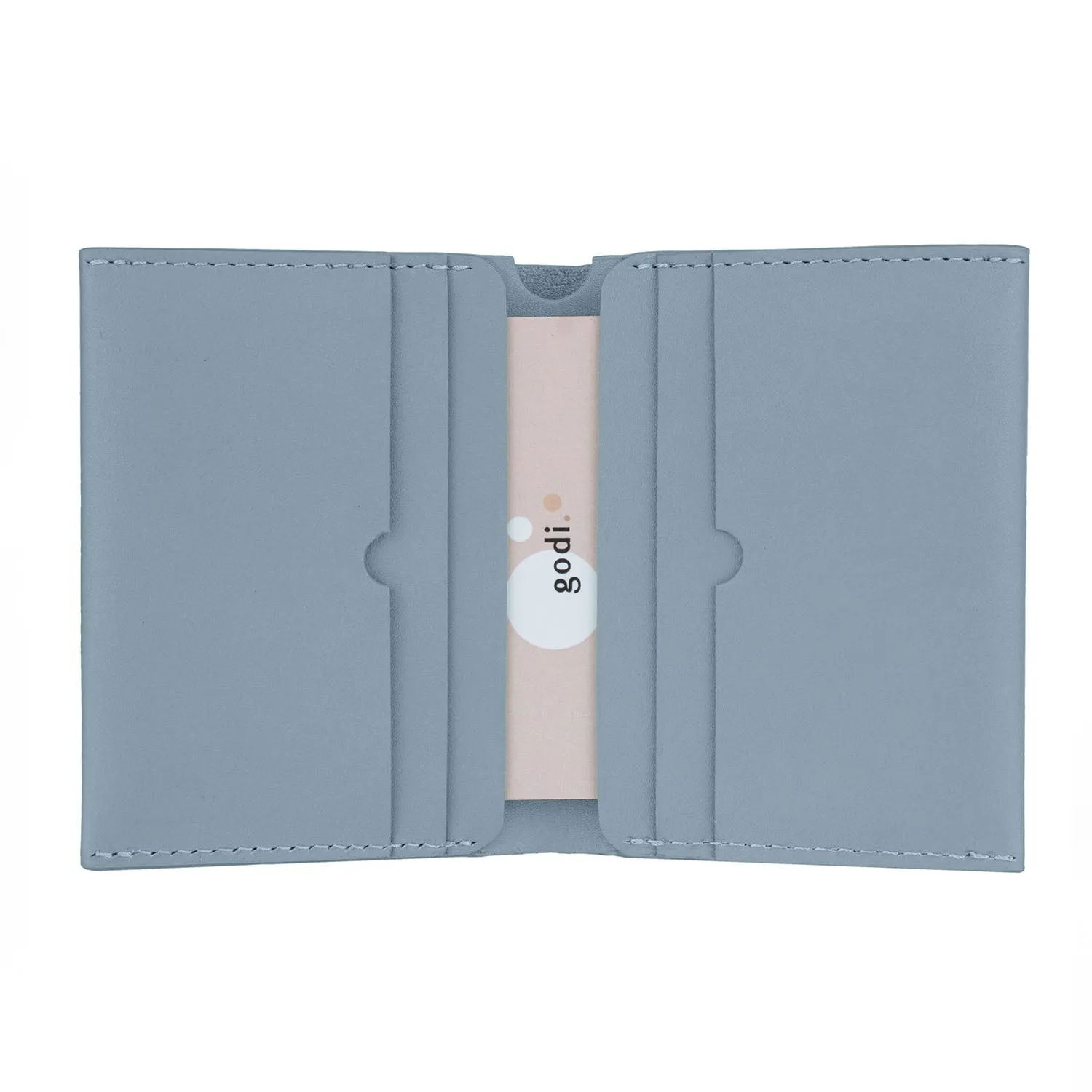 Bifold Wallet in Ice Blue