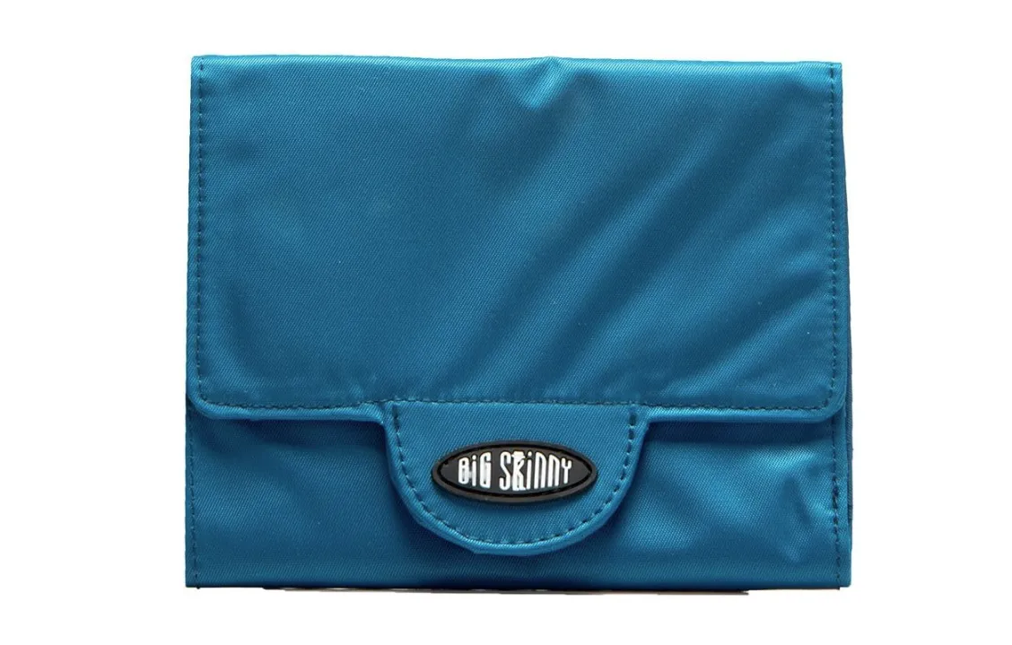Big Skinny Trixie Ocean Blue Tri-Fold Wallet