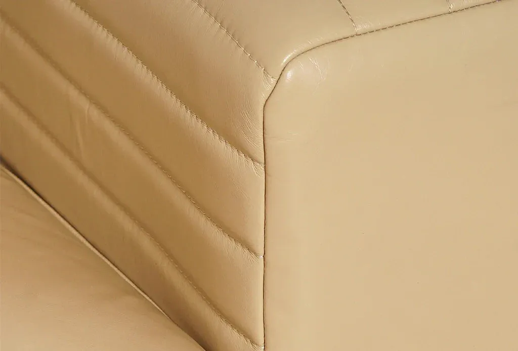 Biscotti - Leather Sofa 3 Seater