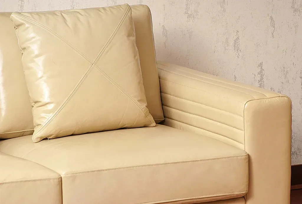 Biscotti - Leather Sofa 3 Seater