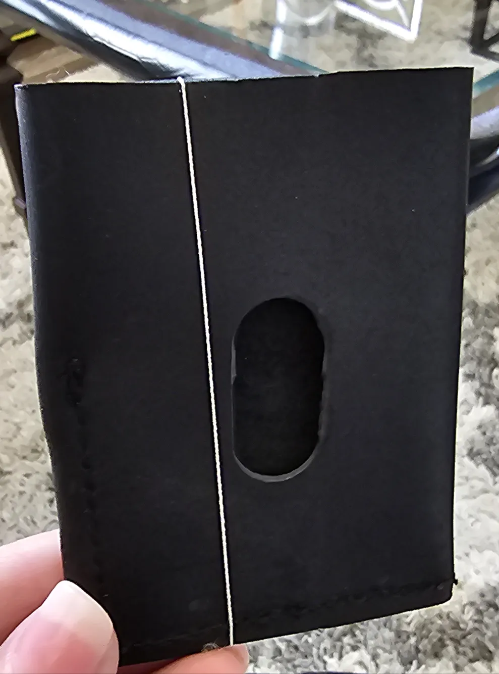 Black card holder lake Black