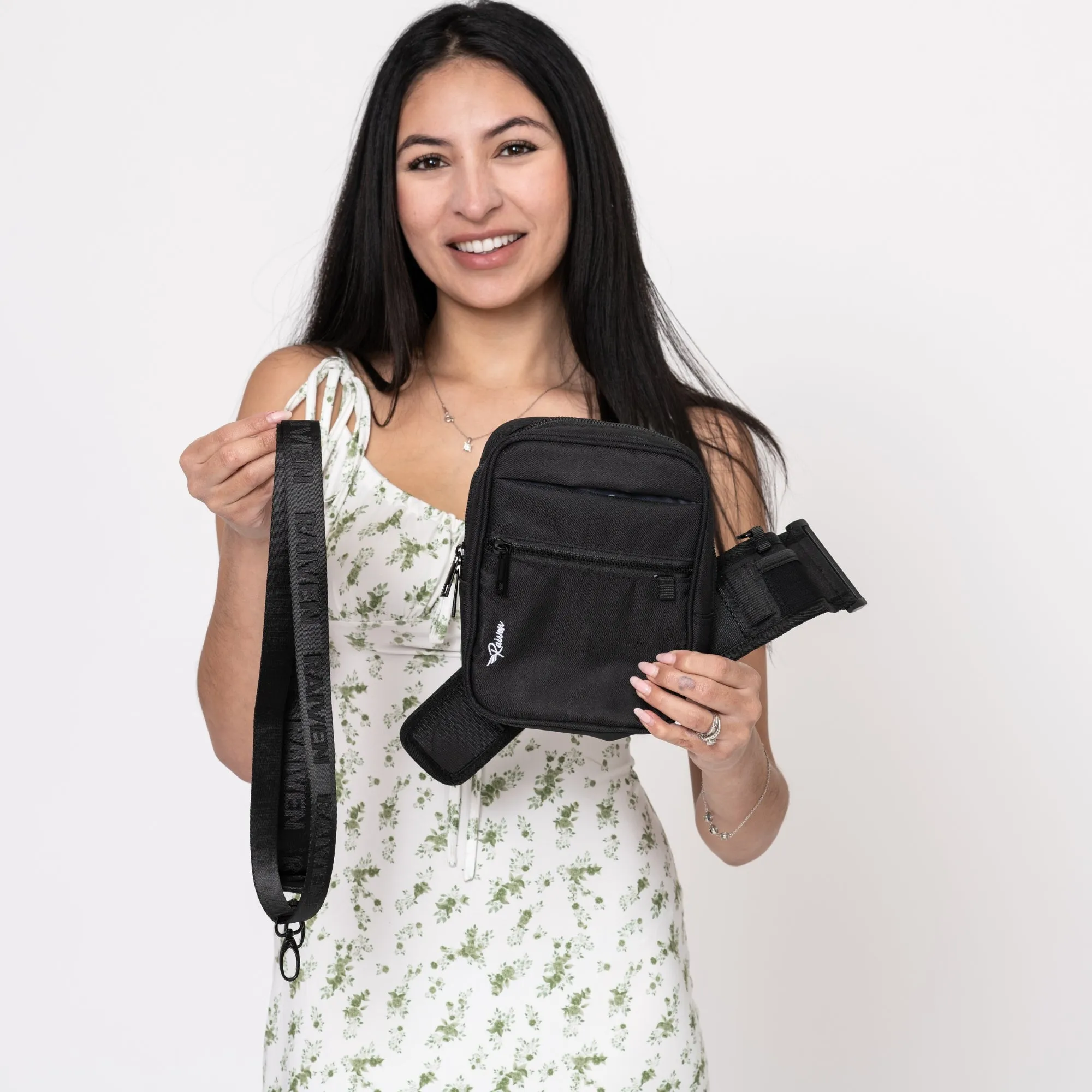 Black KINDLE Bag With Tumbler Belt
