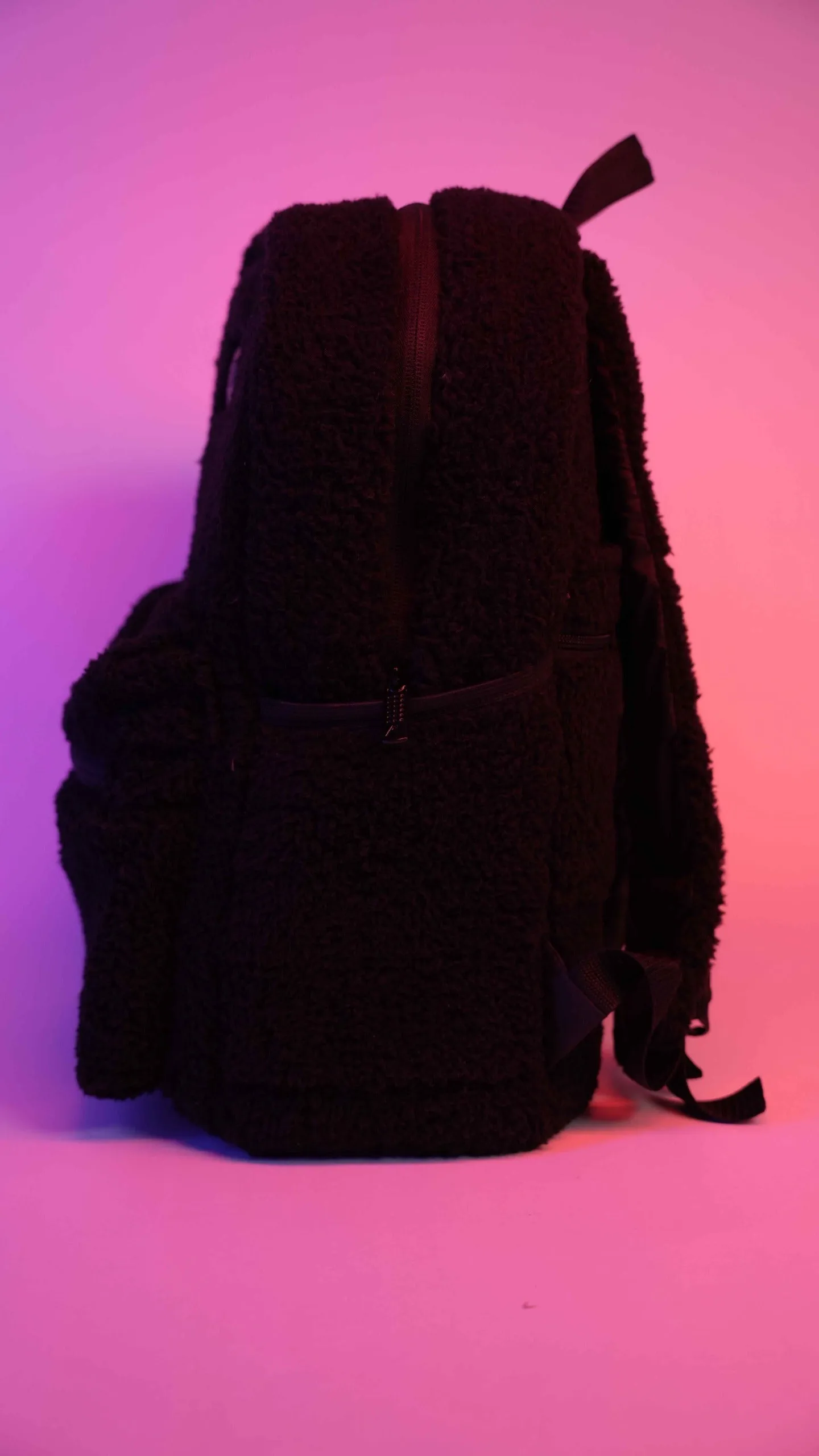 Black Sherpa 2 Separate Laptop Section Backpack S11 // Water Resistant