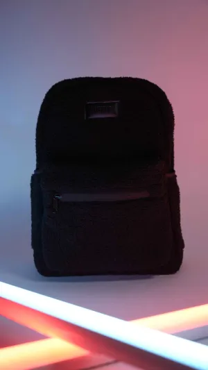 Black Sherpa 2 Separate Laptop Section Backpack S11 // Water Resistant