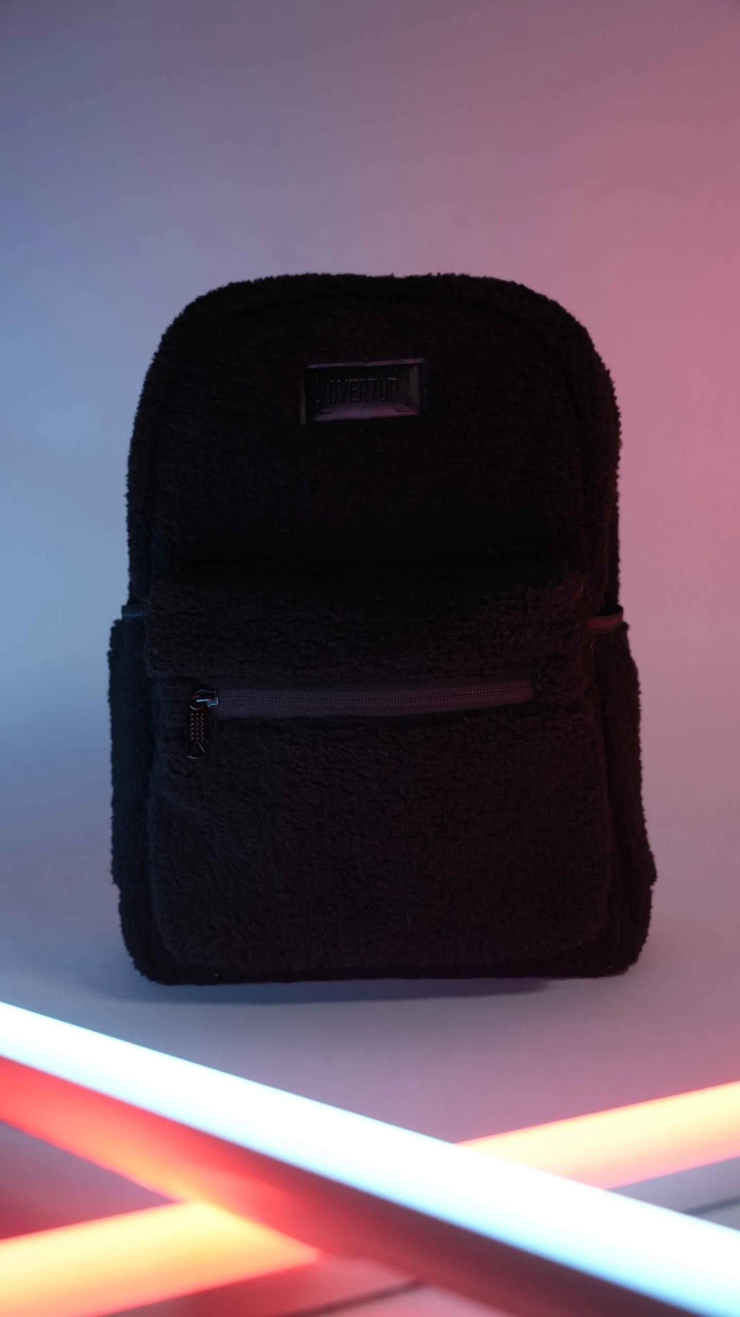 Black Sherpa 2 Separate Laptop Section Backpack S11 // Water Resistant