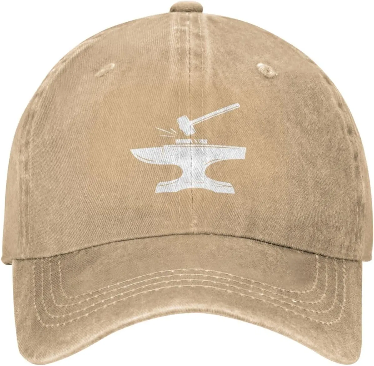 Blacksmith Hammer Adult Mesh Baseball Cap Outdoor Sports Cap for Men Women