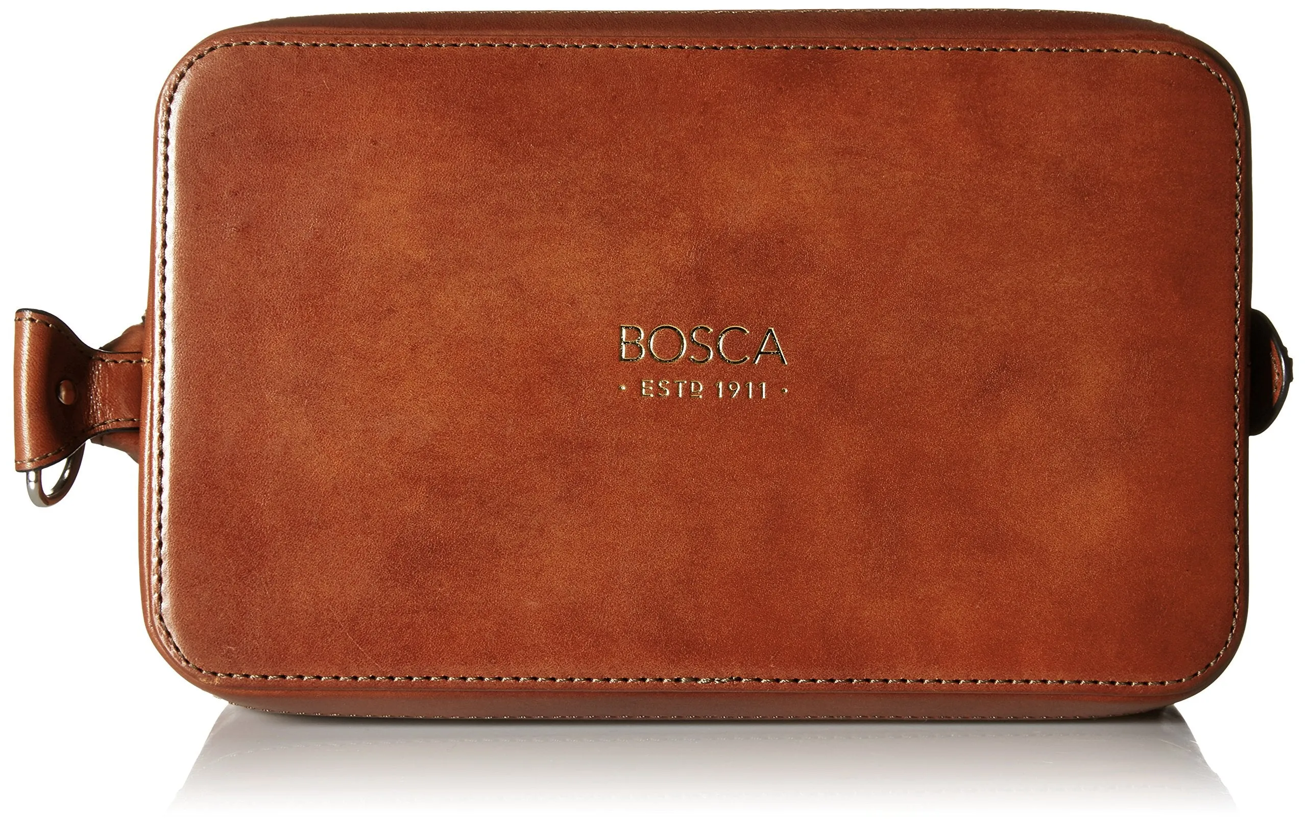 Bosca Old Leather 10" Zipper Utility Kit