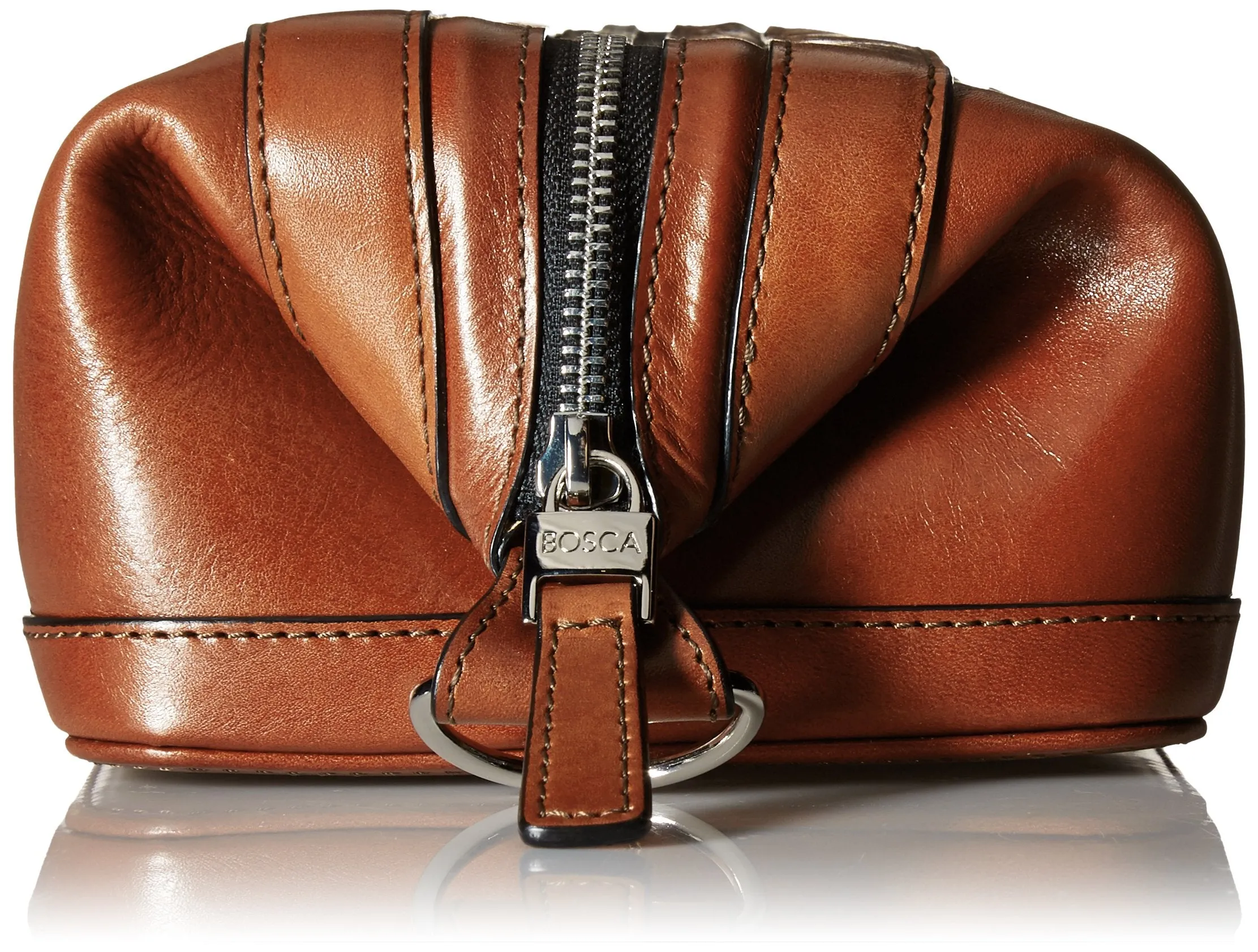 Bosca Old Leather 10" Zipper Utility Kit