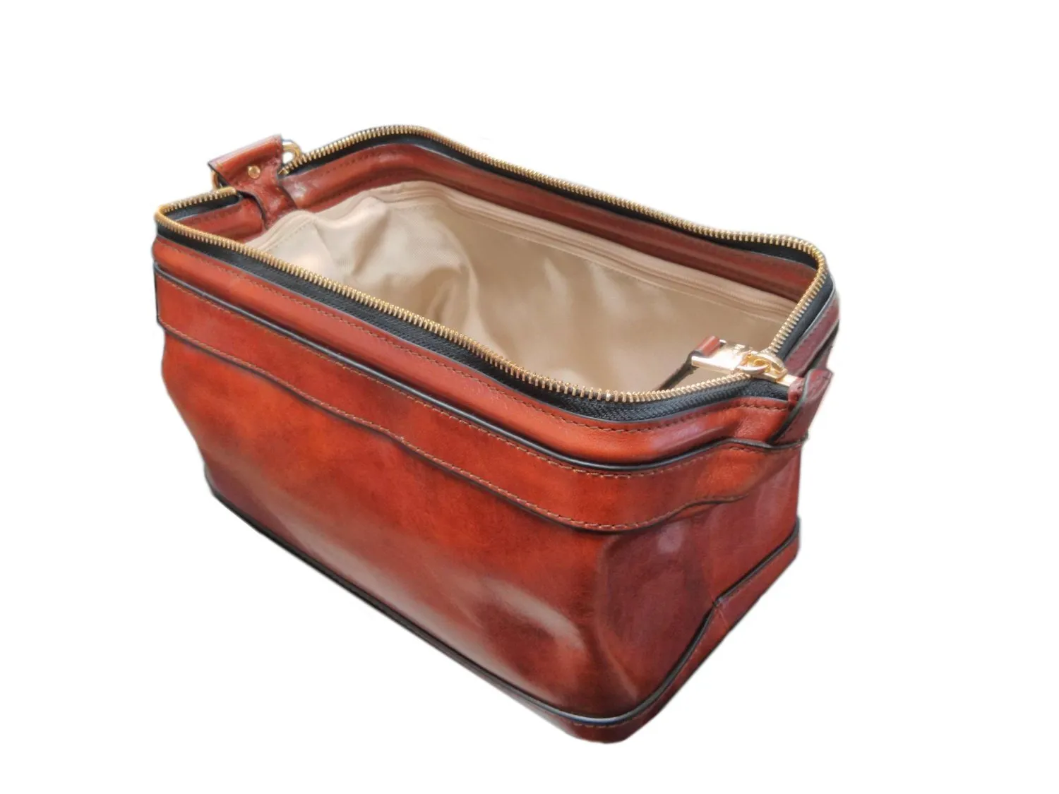 Bosca Old Leather 10" Zipper Utility Kit