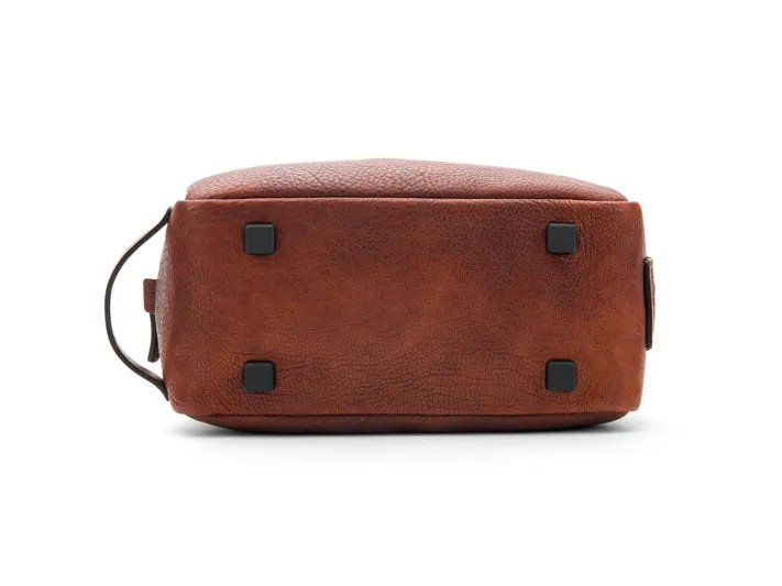 Bosca Washed Leather Collection - Shave Kit