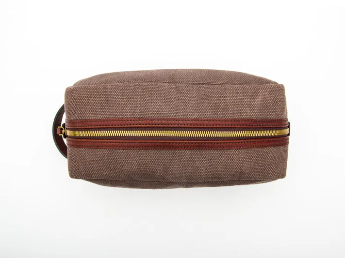 Bosca Washed Leather Collection - Shave Kit