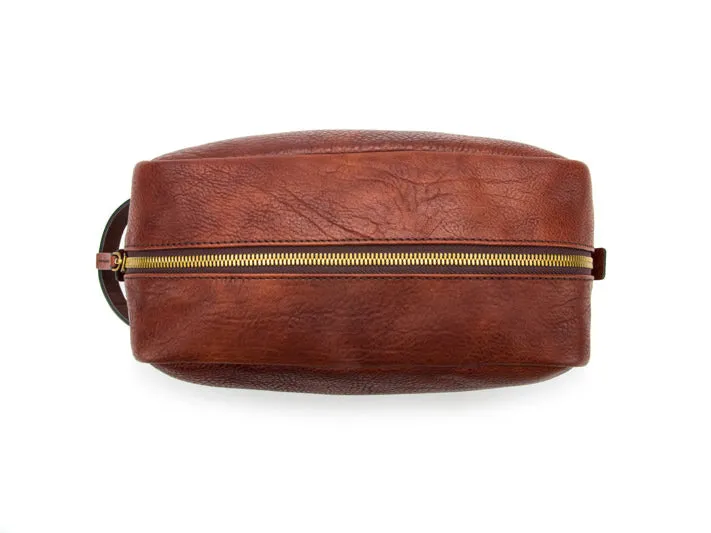 Bosca Washed Leather Collection - Shave Kit