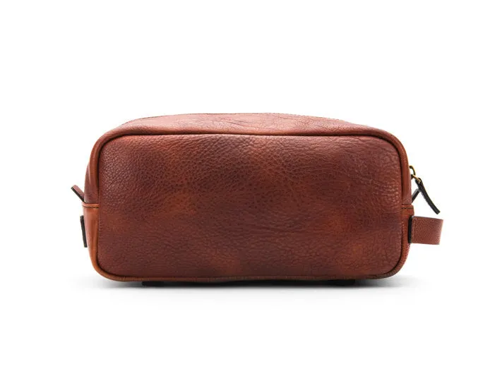 Bosca Washed Leather Collection - Shave Kit