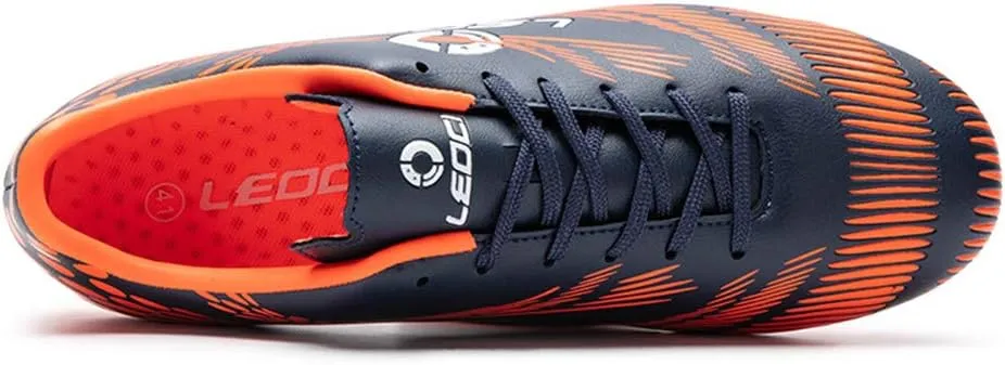 Boys Girls Firm Ground Soccer Cleats Kids Athletic Outdoor/Indoor Football Shoes
