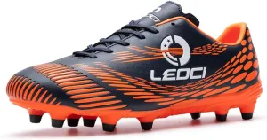 Boys Girls Firm Ground Soccer Cleats Kids Athletic Outdoor/Indoor Football Shoes
