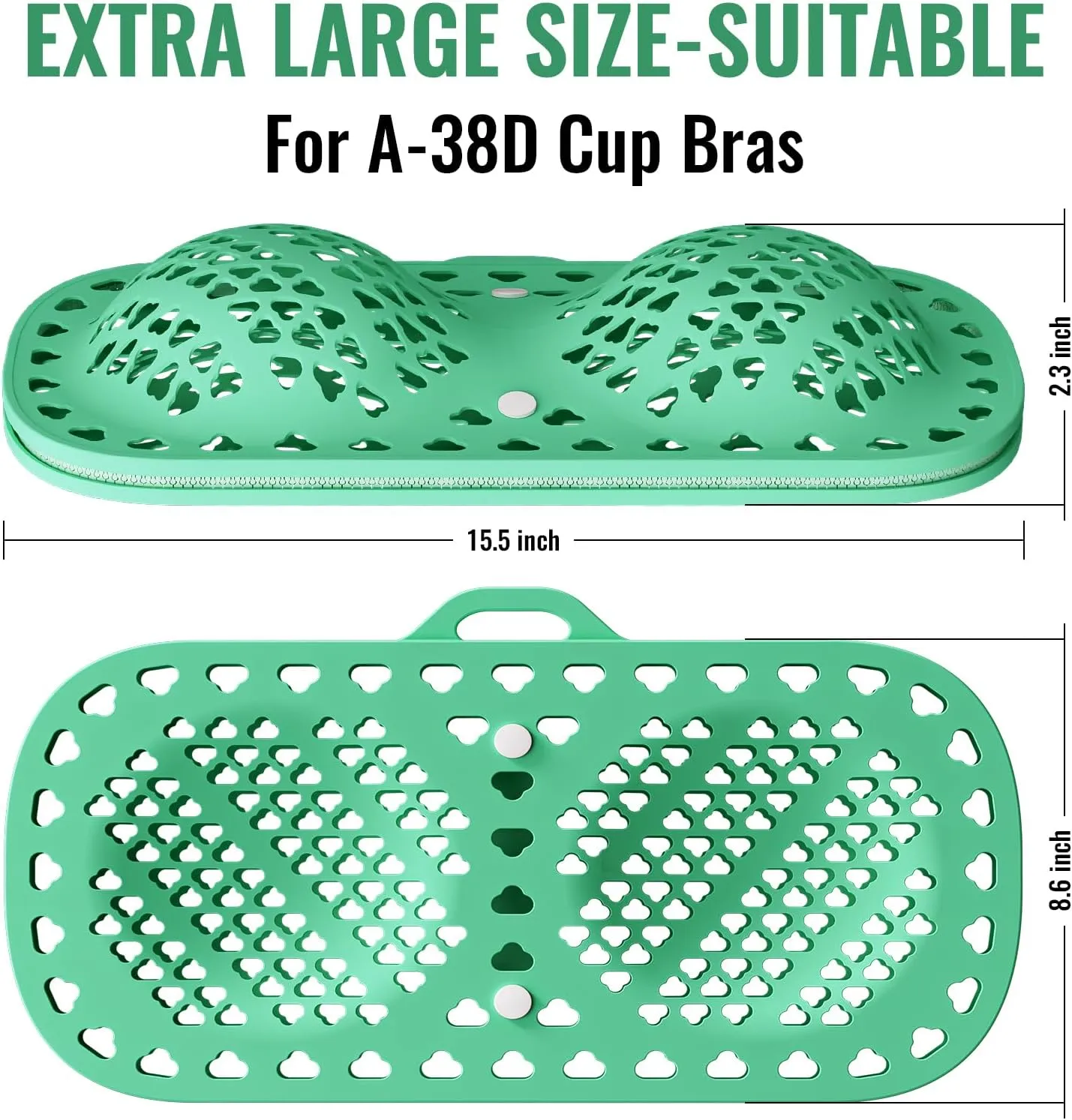 Bra Washing Bag for Laundry, Silicone Lingerie for Washing Delicates, Laundry Bag Washing Machine & Dryer Washing Bags, Maternity, Sports Bras, Sexy Bras (Purple&Blue&Green)