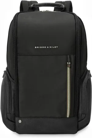 Briggs & Riley HTA, Black, Medium Widemouth Backpack