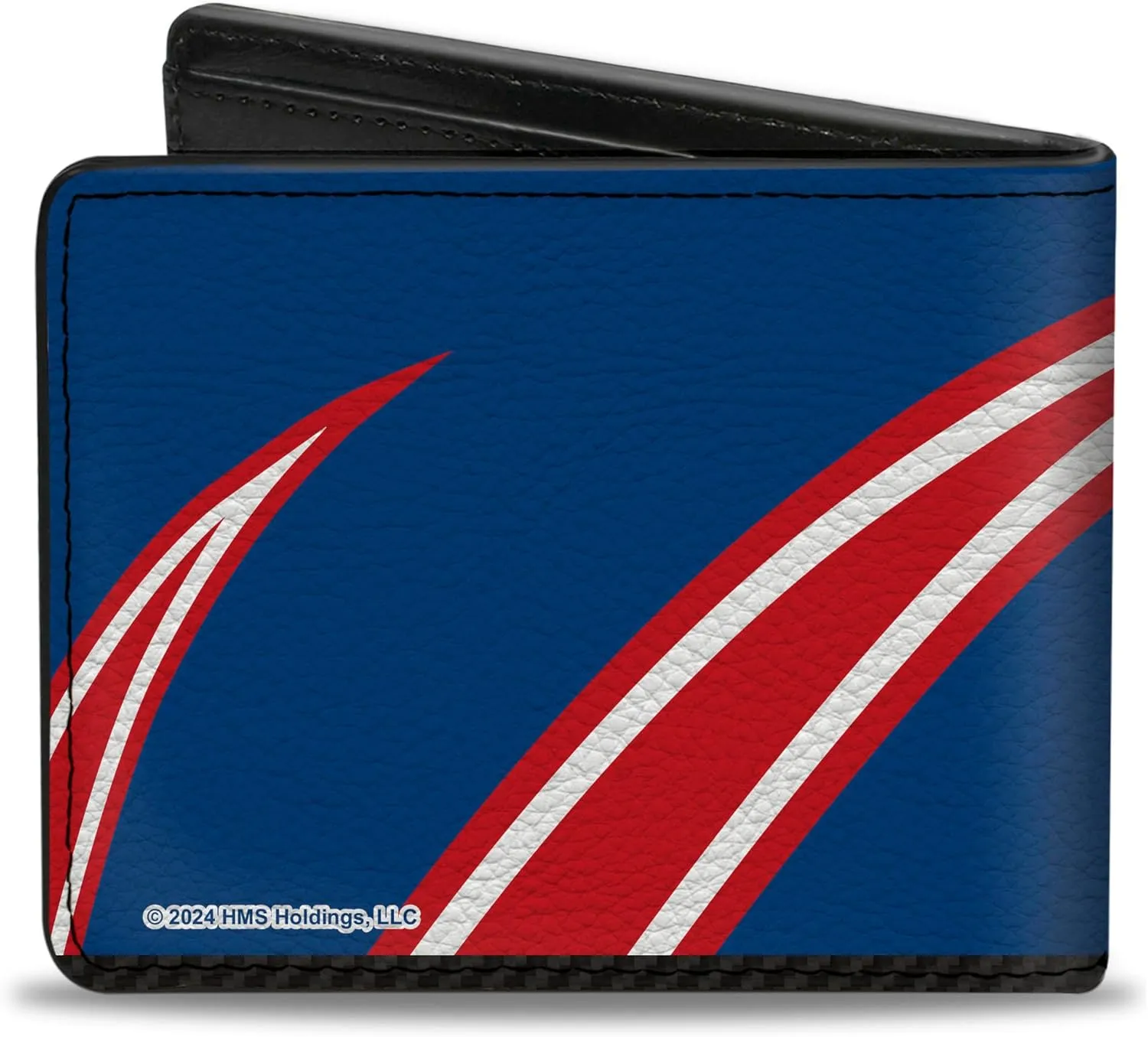 Buckle-Down Hendrick Motorsports Wallet, Bifold, Kyle Larson #5 Racing Logo White Blue Red, Vegan Leather