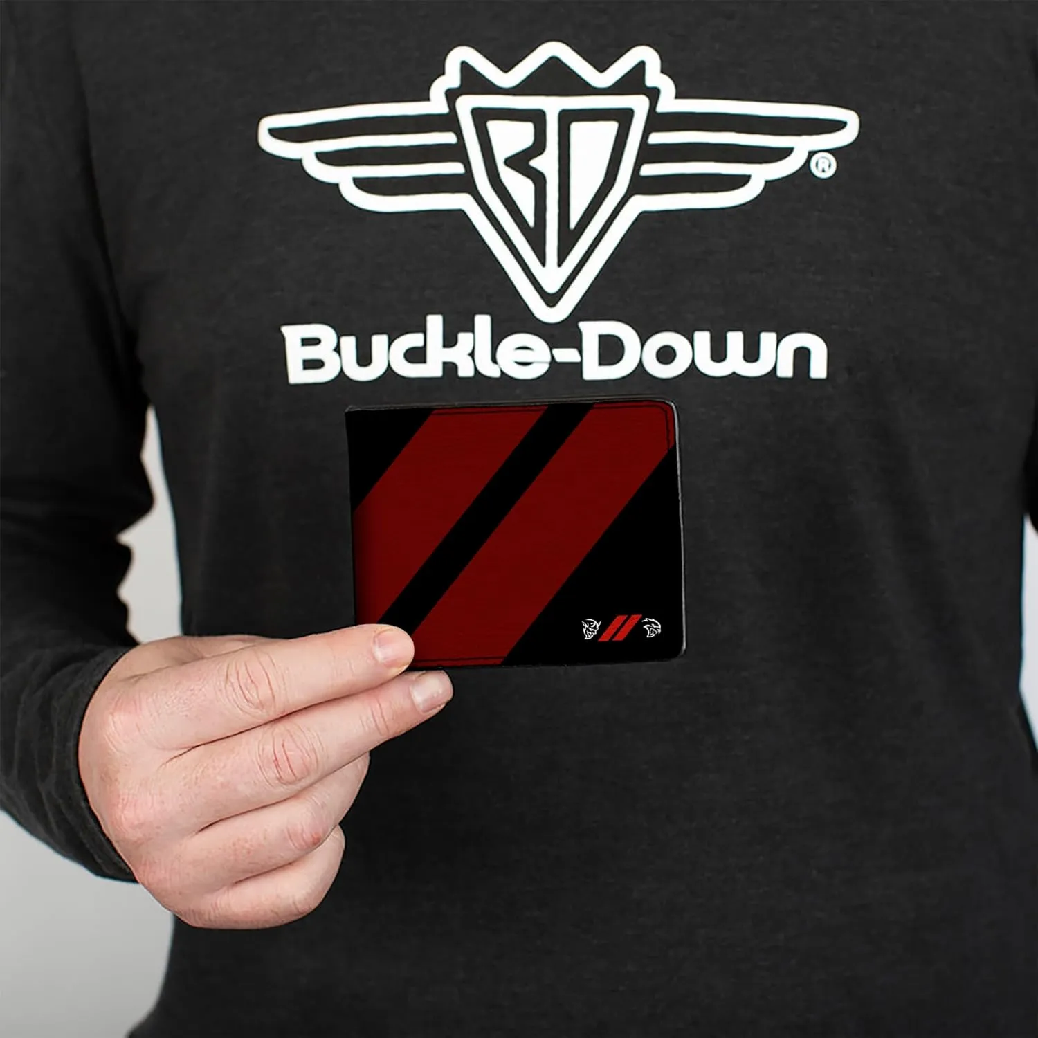 Buckle-Down Men's Bifold Wallet Dodge