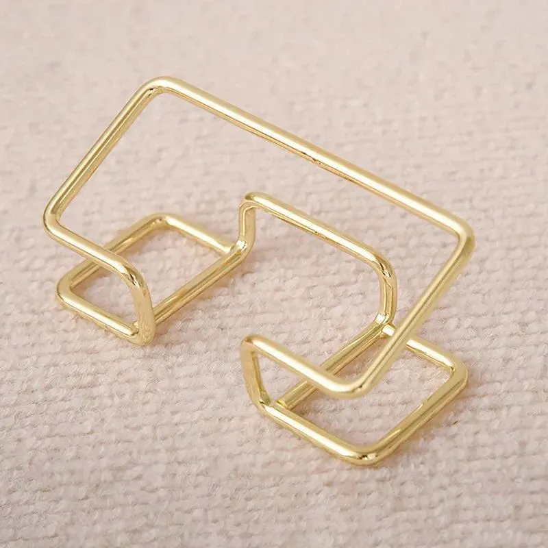Business Card Holder Desk Bracket Cards Organizer Office Gift Display Holders