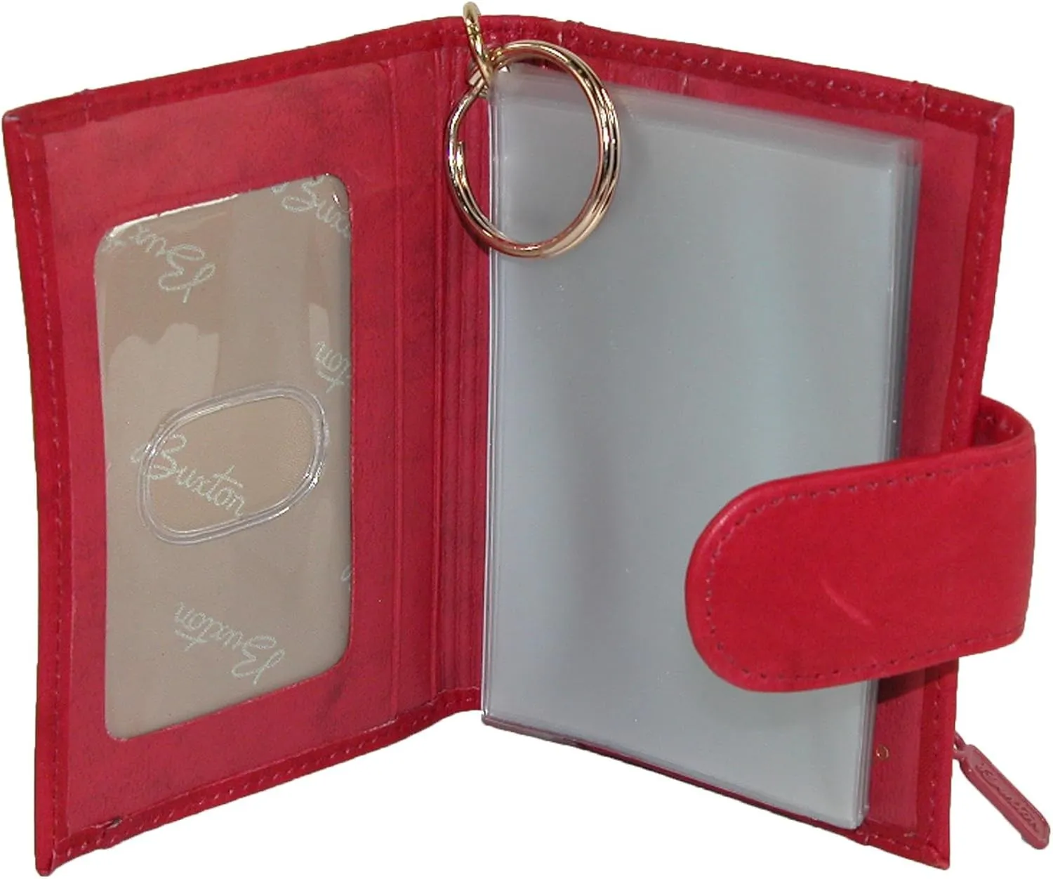 Buxton Women's Heiress Pik-me-up Tab Card Case