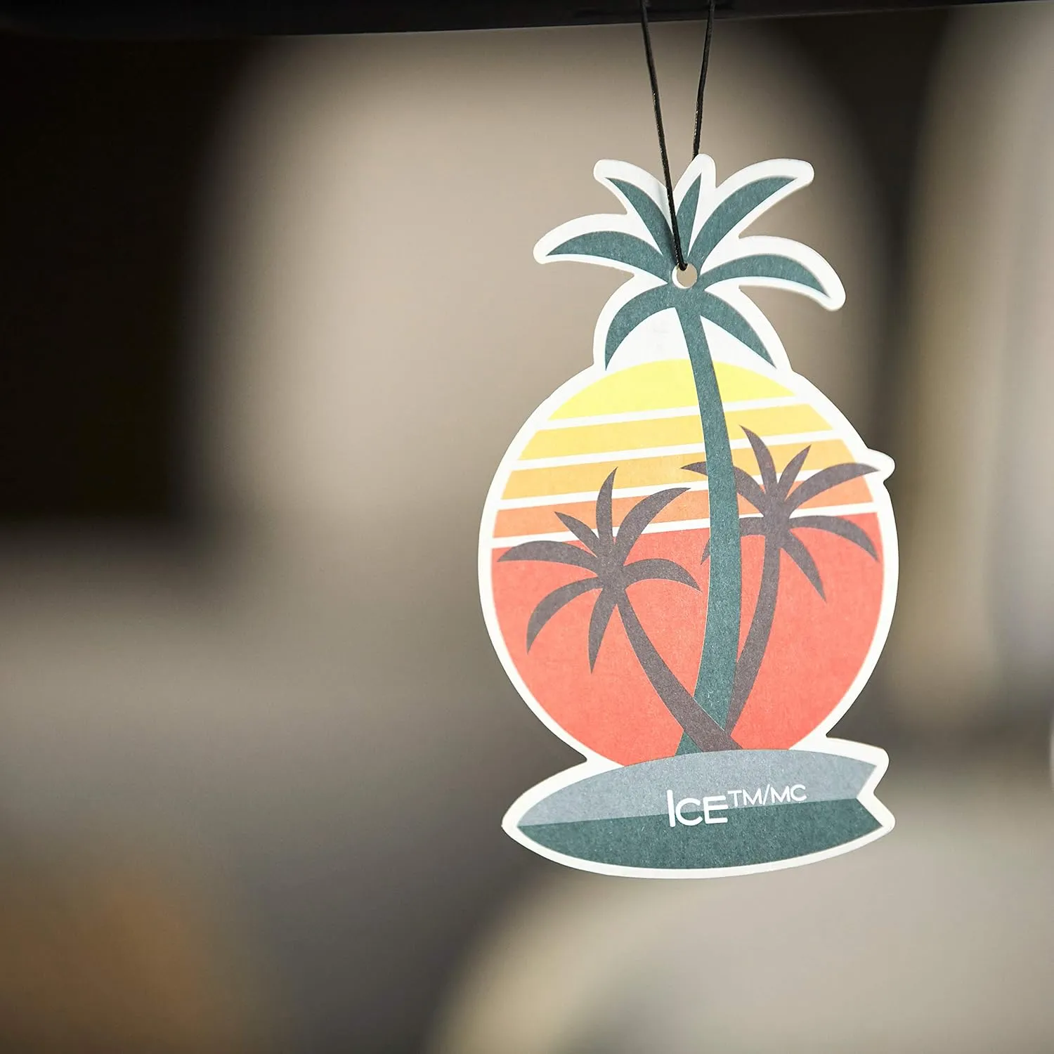 California Scents Palms Ice Paper Car Air Freshener