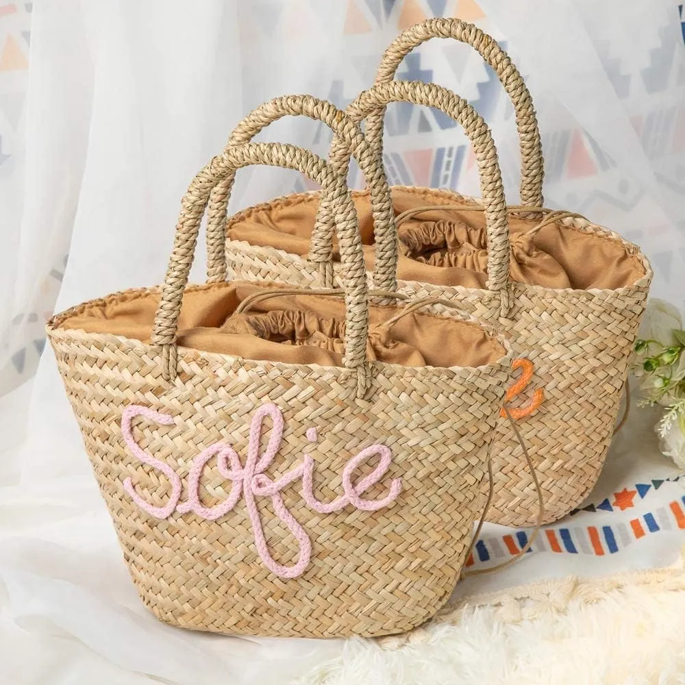 callie Personalized Women Tote Bag for Summer, Travel, Beach, Vacation, Custom Handbag Gifts for Mother's Day, Birthday