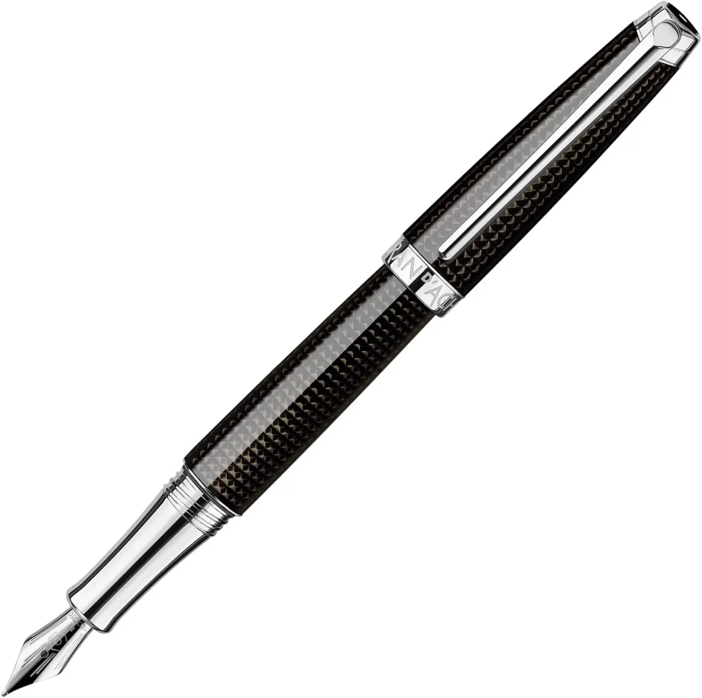 CARAN D'ACHE 4799-019 Caran d'Ache Fountain Pen, Medium, Medium Point, Leman Anniversary Edition, Night