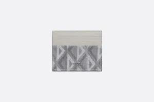 Card Holder • Dior Gray CD Diamond Canvas