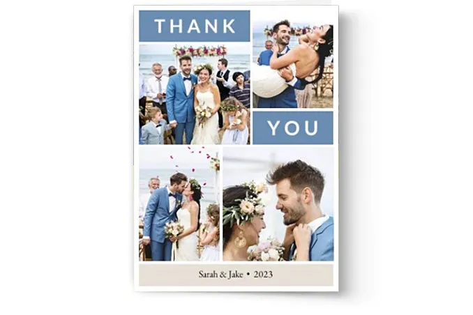 Cards - Thank You Cards (Wedding)