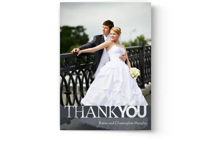 Cards - Thank You Cards (Wedding)
