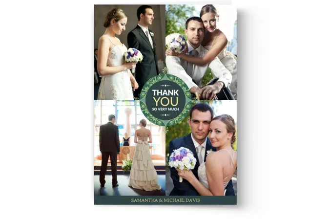 Cards - Thank You Cards (Wedding)