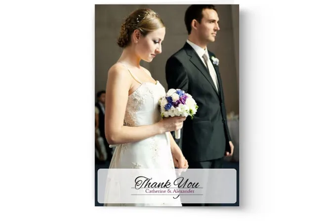 Cards - Thank You Cards (Wedding)