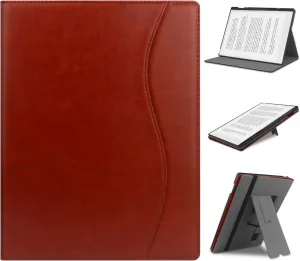 Case for 11.8 inch Remarkable Paper Pro (2024 Released) - with Stable Folding Stand Design and Pen Pocket,Remarkable Paper Tablet with 11.8” Color Display Cover,Auto Sleep/Wake-Brown