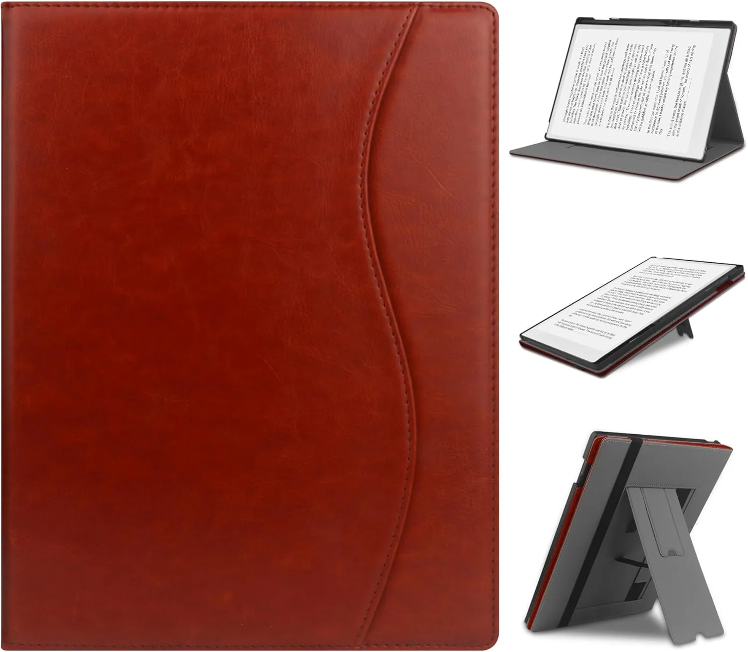 Case for 11.8 inch Remarkable Paper Pro (2024 Released) - with Stable Folding Stand Design and Pen Pocket,Remarkable Paper Tablet with 11.8” Color Display Cover,Auto Sleep/Wake-Brown
