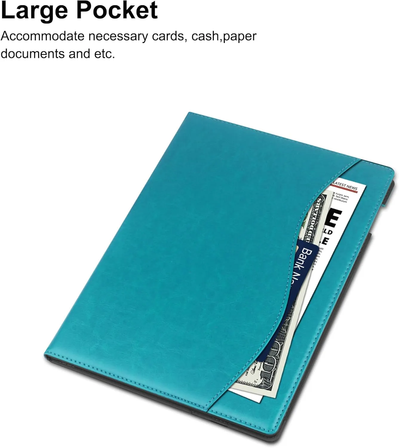 Case for 11.8 inch Remarkable Paper Pro (2024 Released) - with Stable Folding Stand Design and Pen Pocket,Remarkable Paper Tablet with 11.8” Color Display Cover,Auto Sleep/Wake-Green