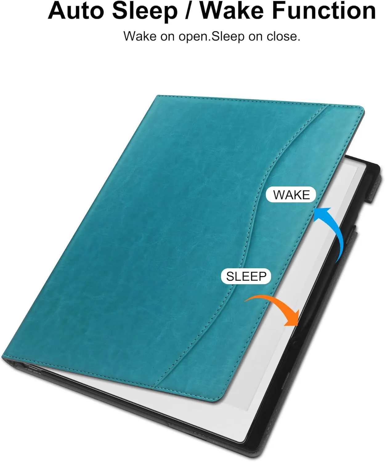 Case for 11.8 inch Remarkable Paper Pro (2024 Released) - with Stable Folding Stand Design and Pen Pocket,Remarkable Paper Tablet with 11.8” Color Display Cover,Auto Sleep/Wake-Green