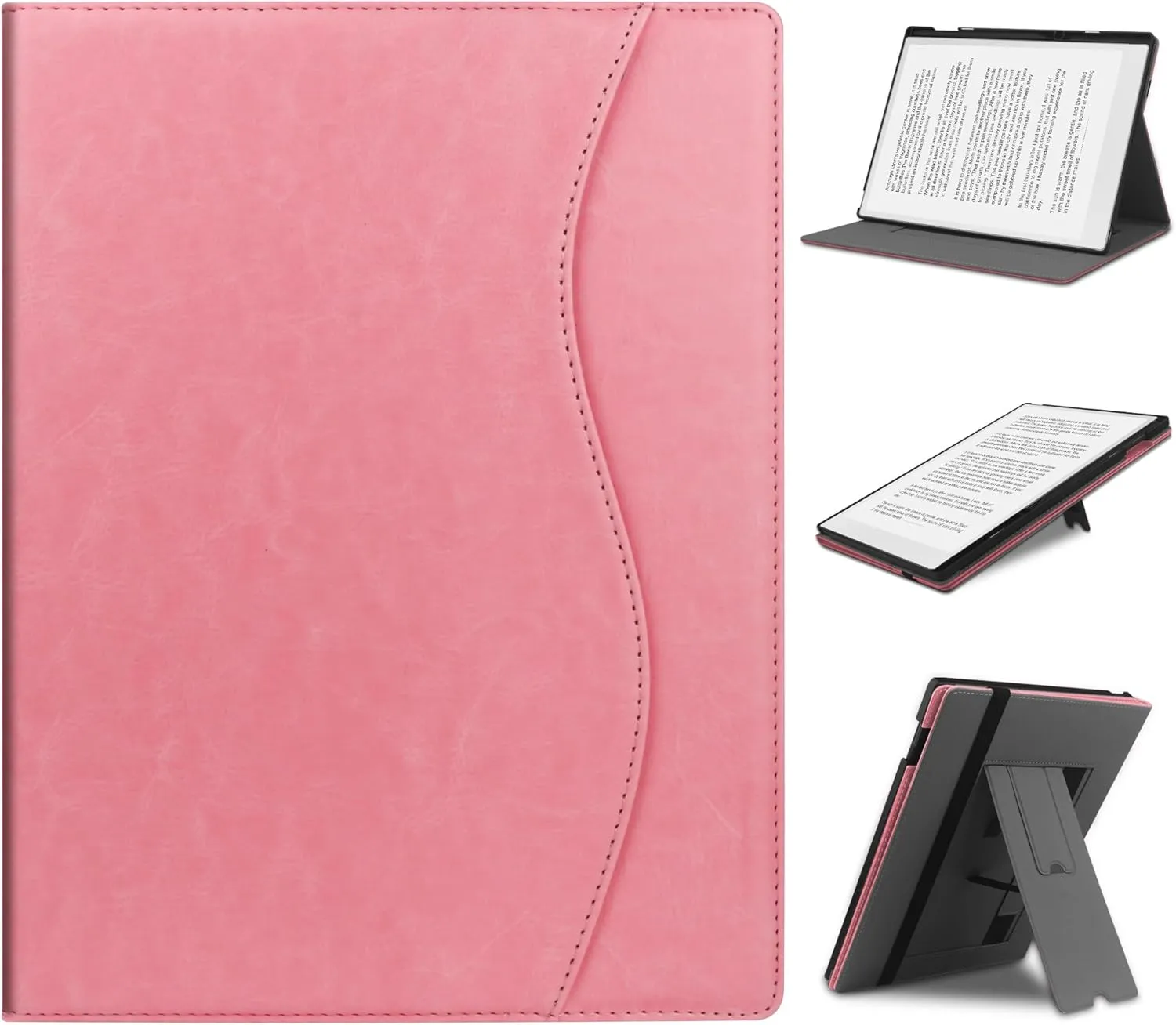 Case for 11.8 inch Remarkable Paper Pro (2024 Released) - with Stable Folding Stand Design and Pen Pocket,Remarkable Paper Tablet with 11.8” Color Display Cover,Auto Sleep/Wake-Rose