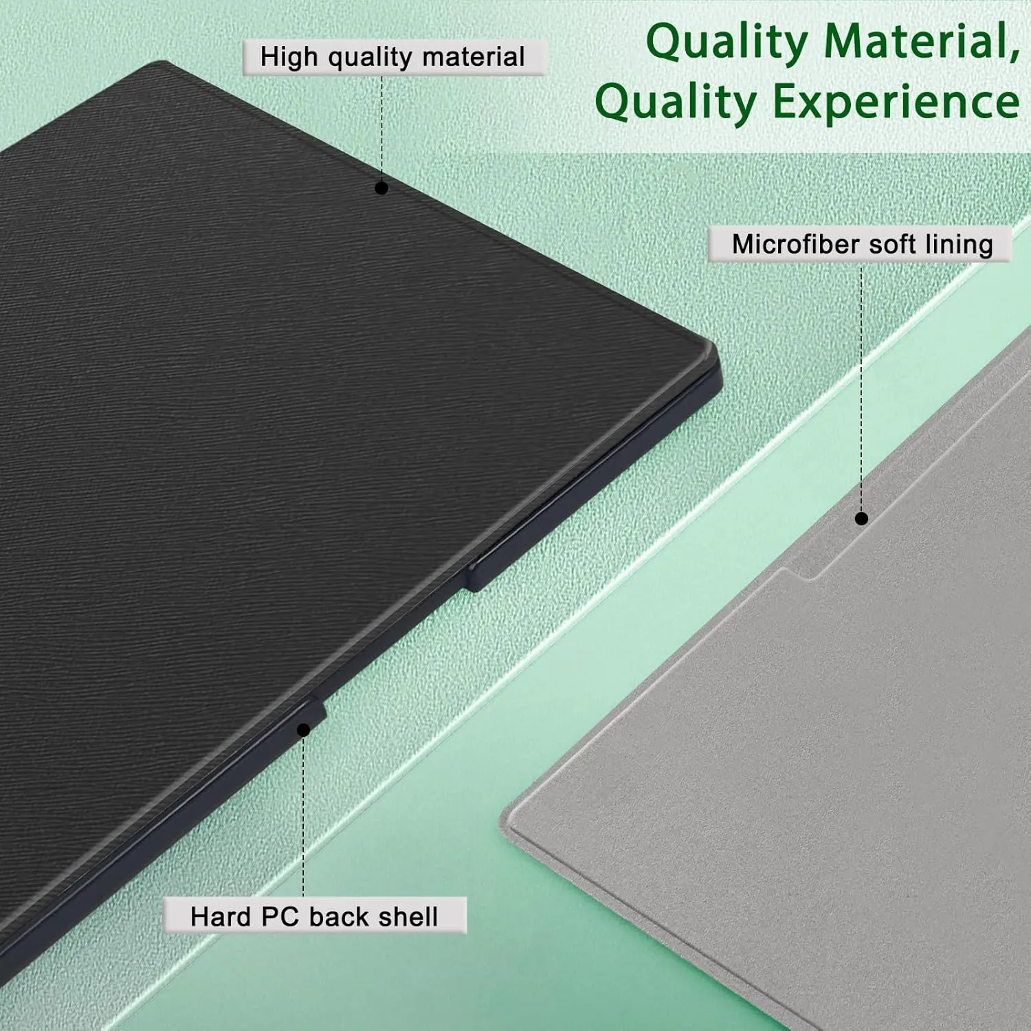 Case for Remarkable Paper Pro Tablet 11.8" (Released in 2024), Hard Back Shell Protective Book Folio Cover with Built-in Pen Holder, with Auto Sleep/Wake Function.