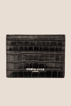 Chancery Black Card Holder