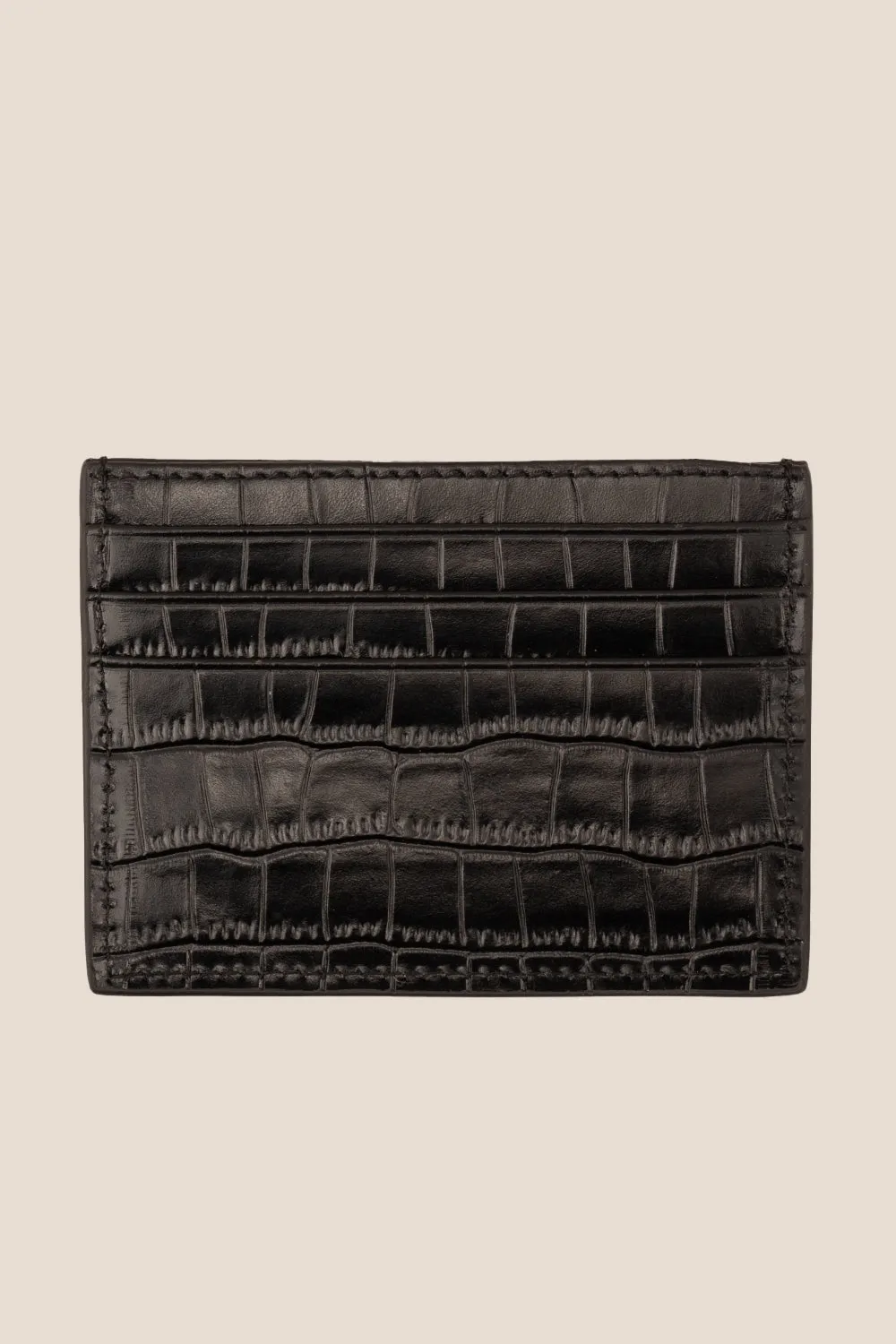 Chancery Black Card Holder