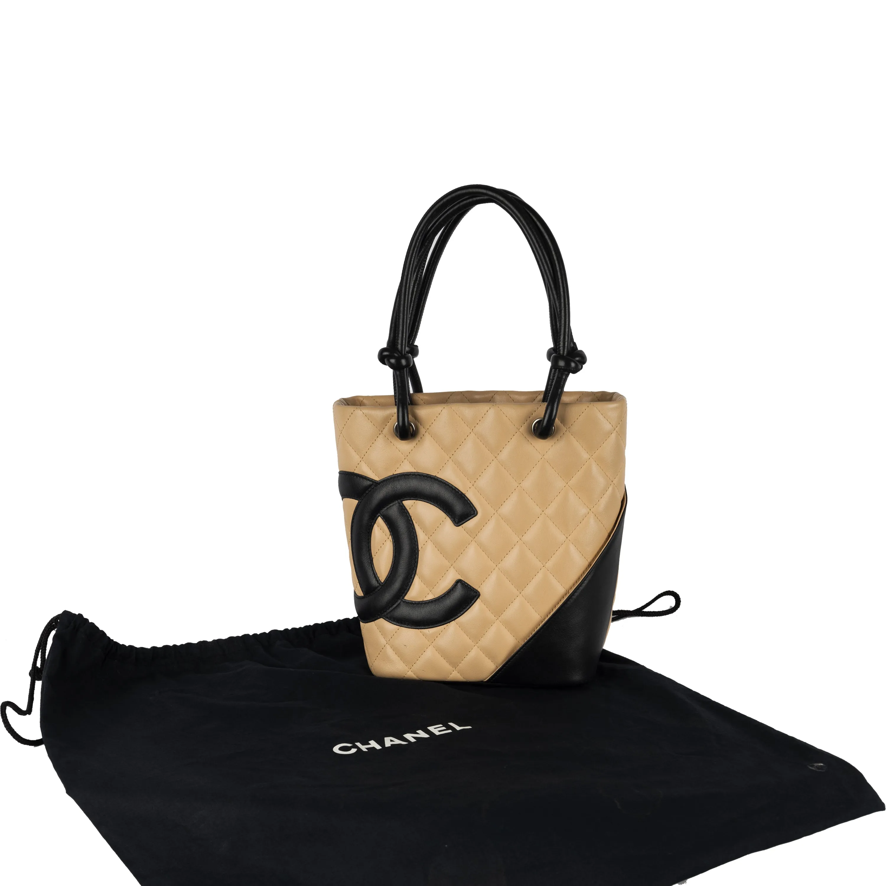 Chanel Quilted Mini Cambon Tote Bag - '00s