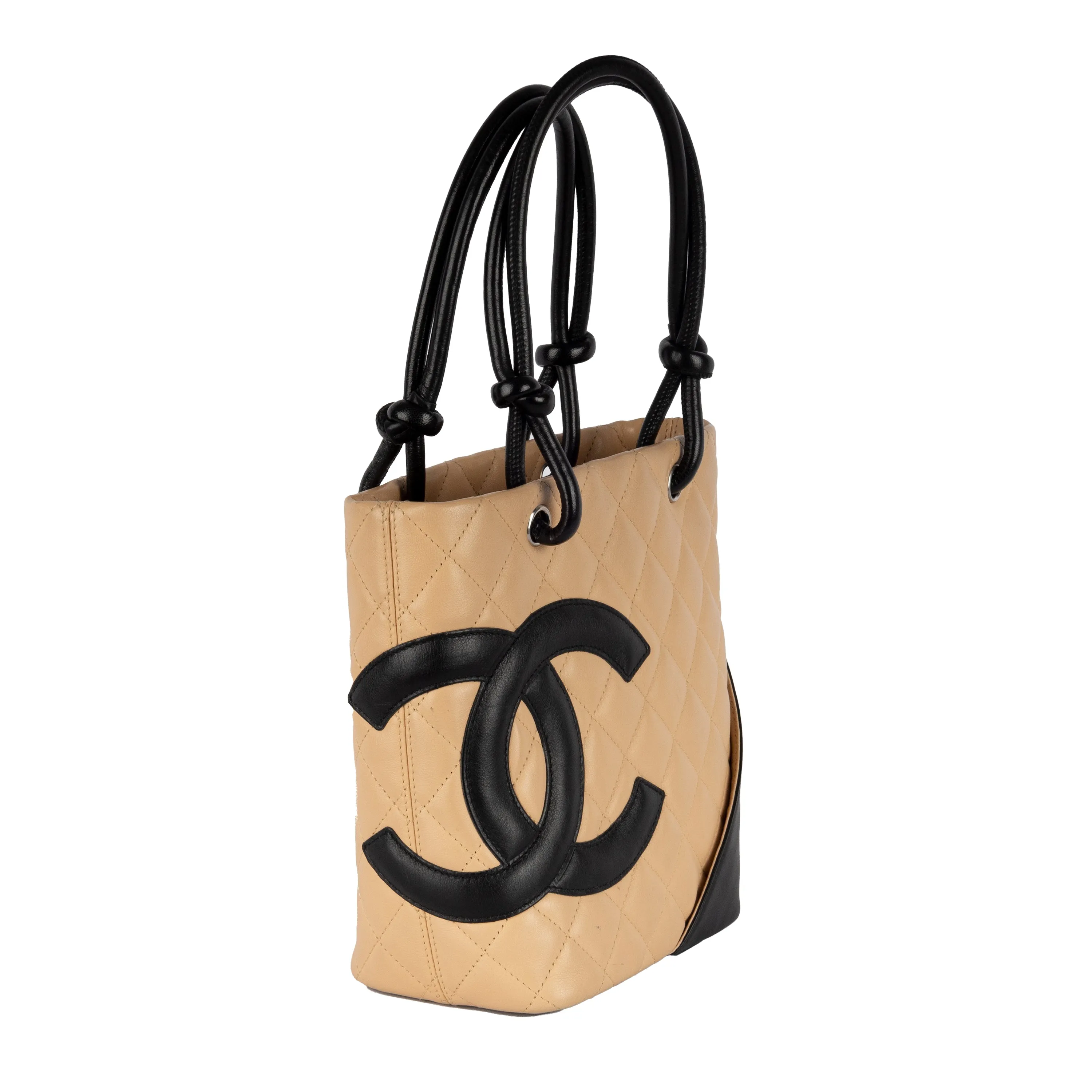 Chanel Quilted Mini Cambon Tote Bag - '00s