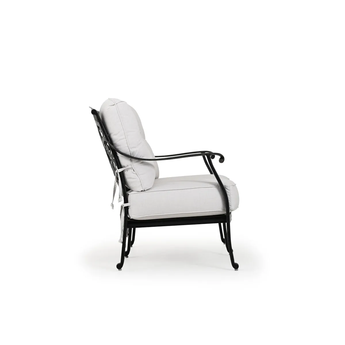 Charleston Outdoor Cast Aluminum Loveseat