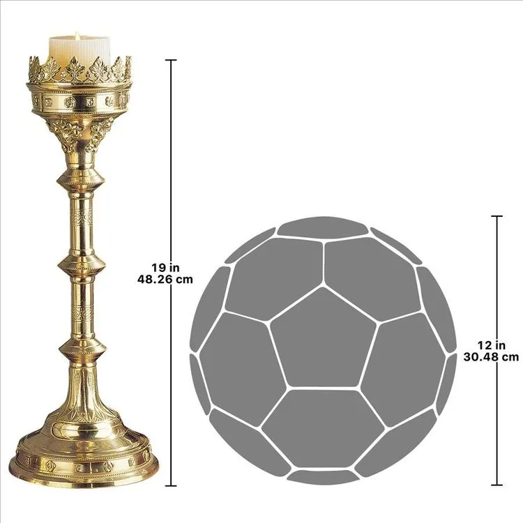Chartres Cathedral Gothic Candlesticks