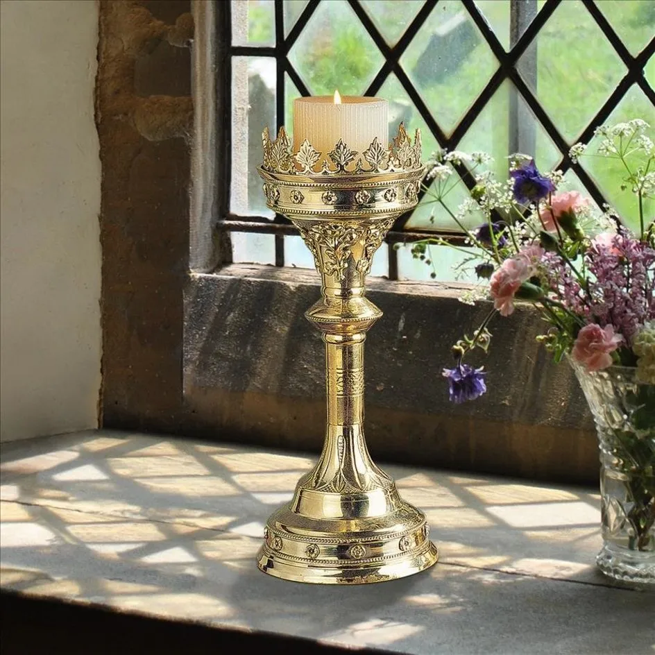 Chartres Cathedral Gothic Candlesticks