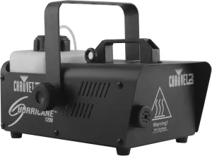 CHAUVET DJ H1200 Compact and Lightweight Fog Machine w/Timer Remote , BLACK